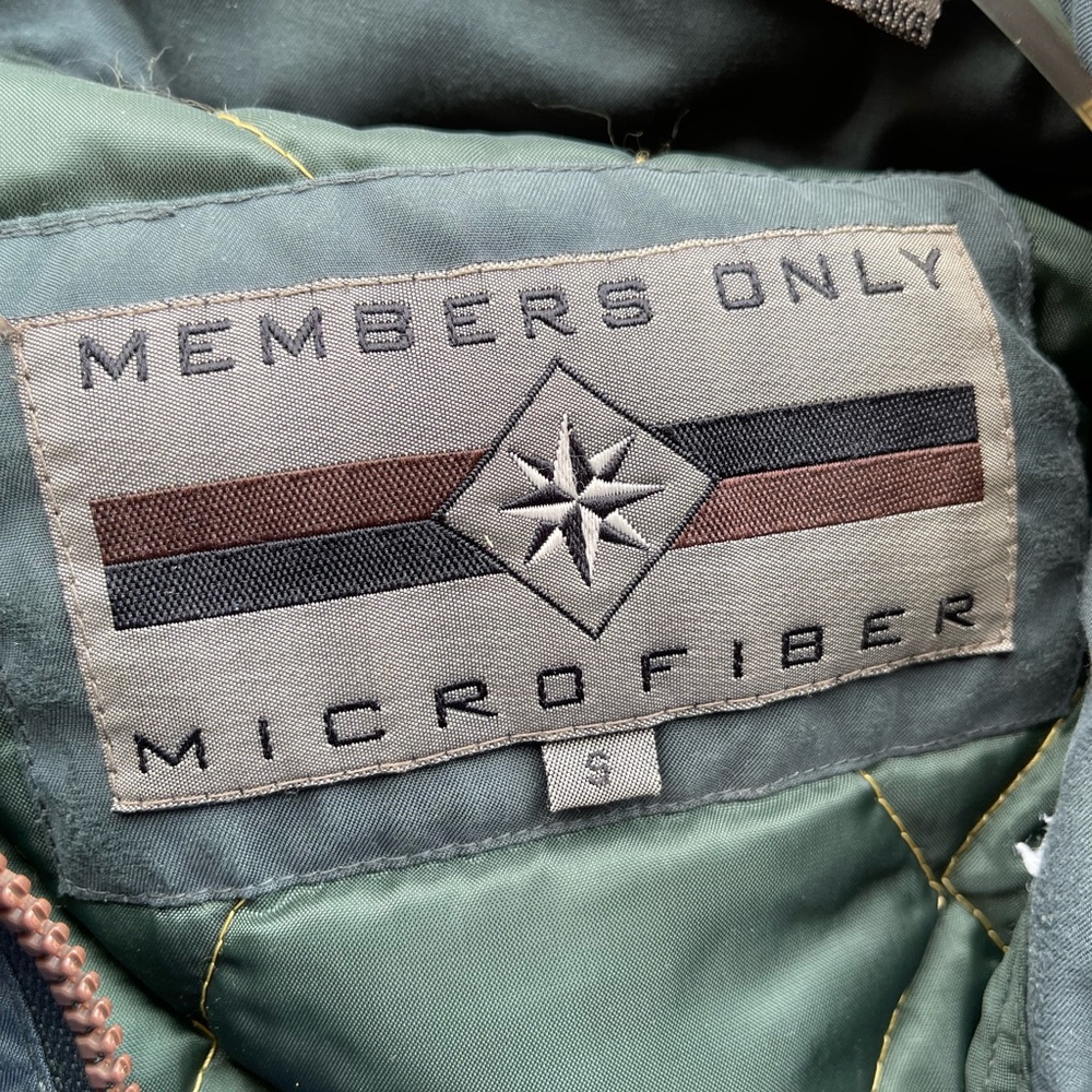 Nice Men’s  Green  Members Only Jacket. Size Small.  Great shape! - Picture 7 of 7